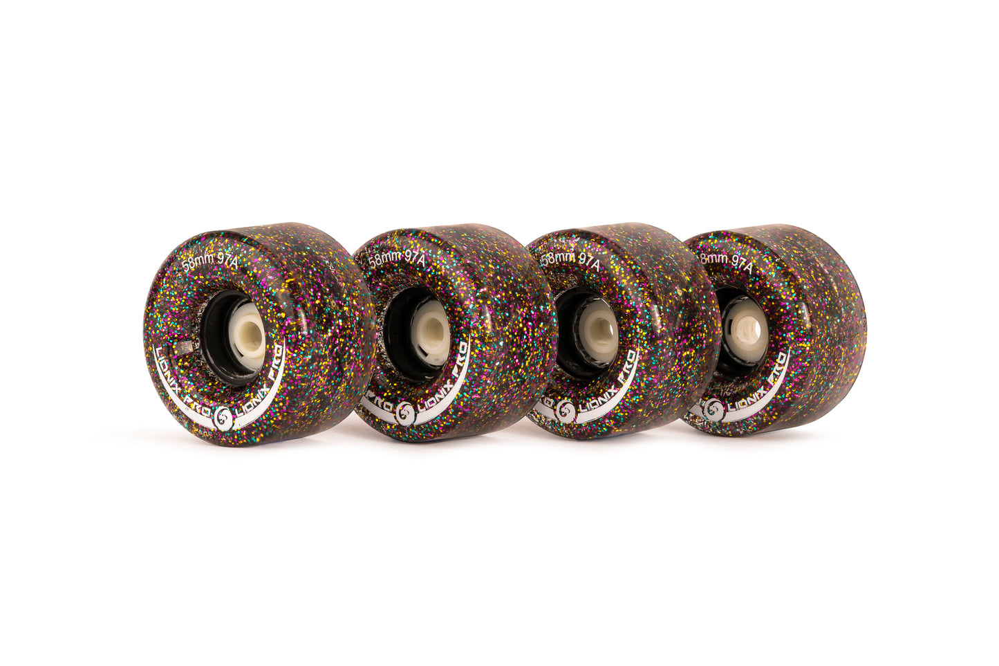 Ruedas Nebular - Universe Lionix Pro con luz LED 58x32mm 97A