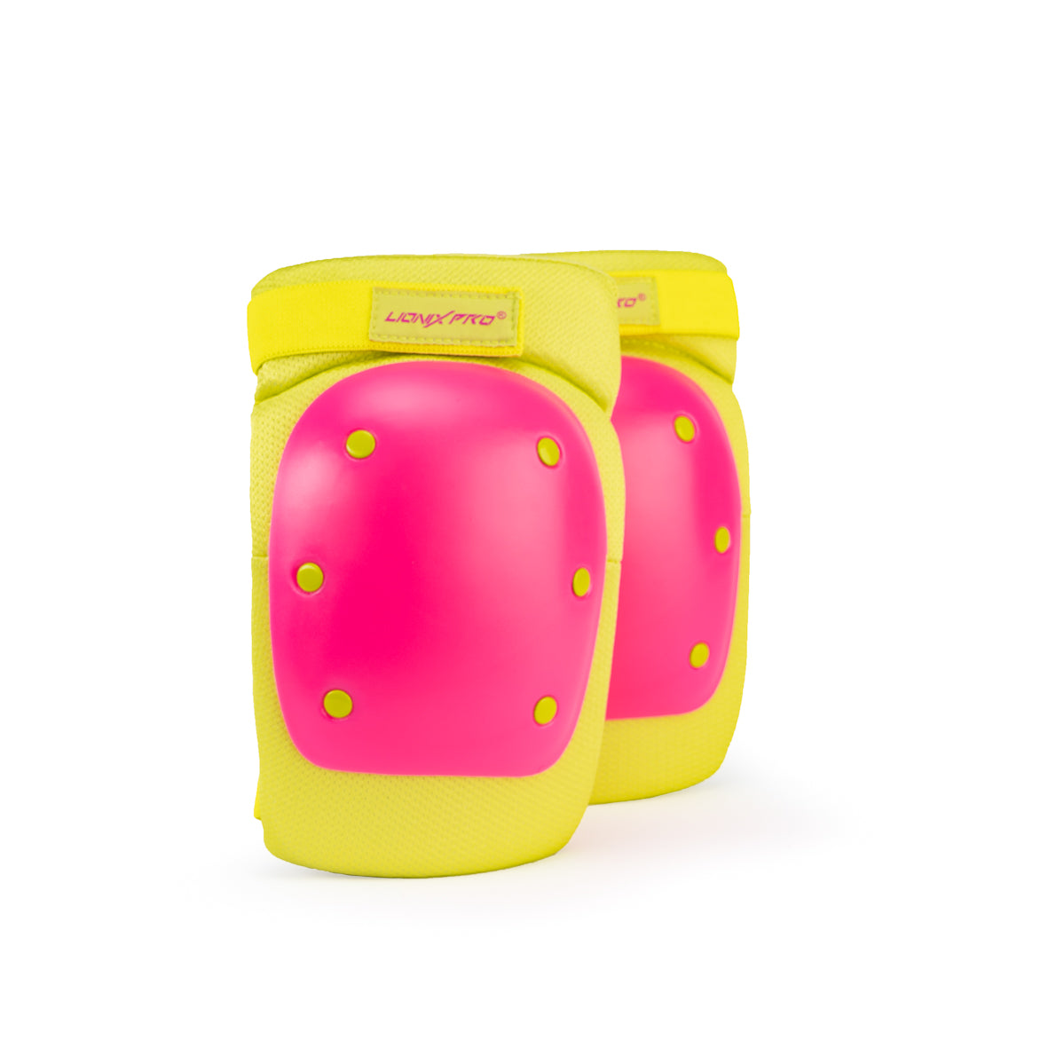 Set de casco y protectores Shield - Amarillo Neón