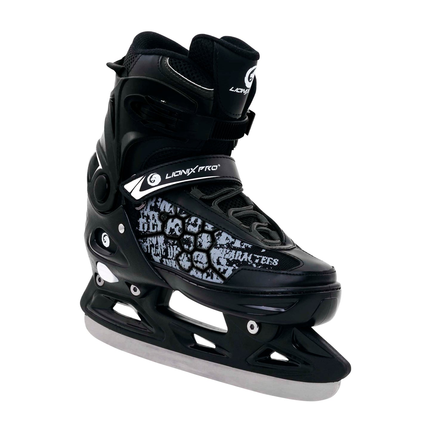 Patines 3 en 1 Eclectic, con luz LED - Negro
