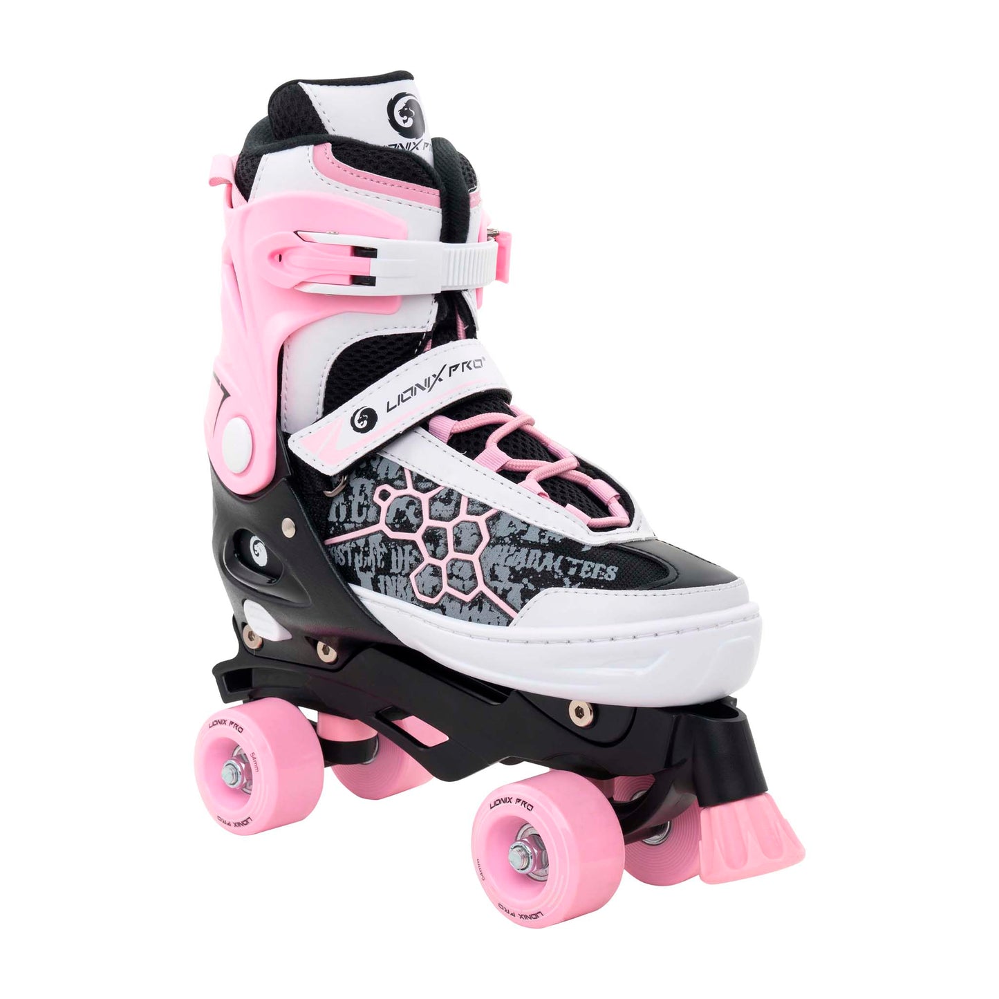 Patines 3 en 1 Eclectic, con luz LED - Rosa