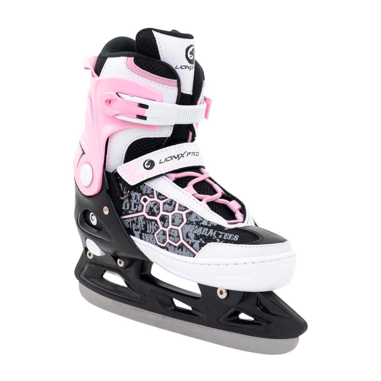 Patines 3 en 1 Eclectic, con luz LED - Rosa