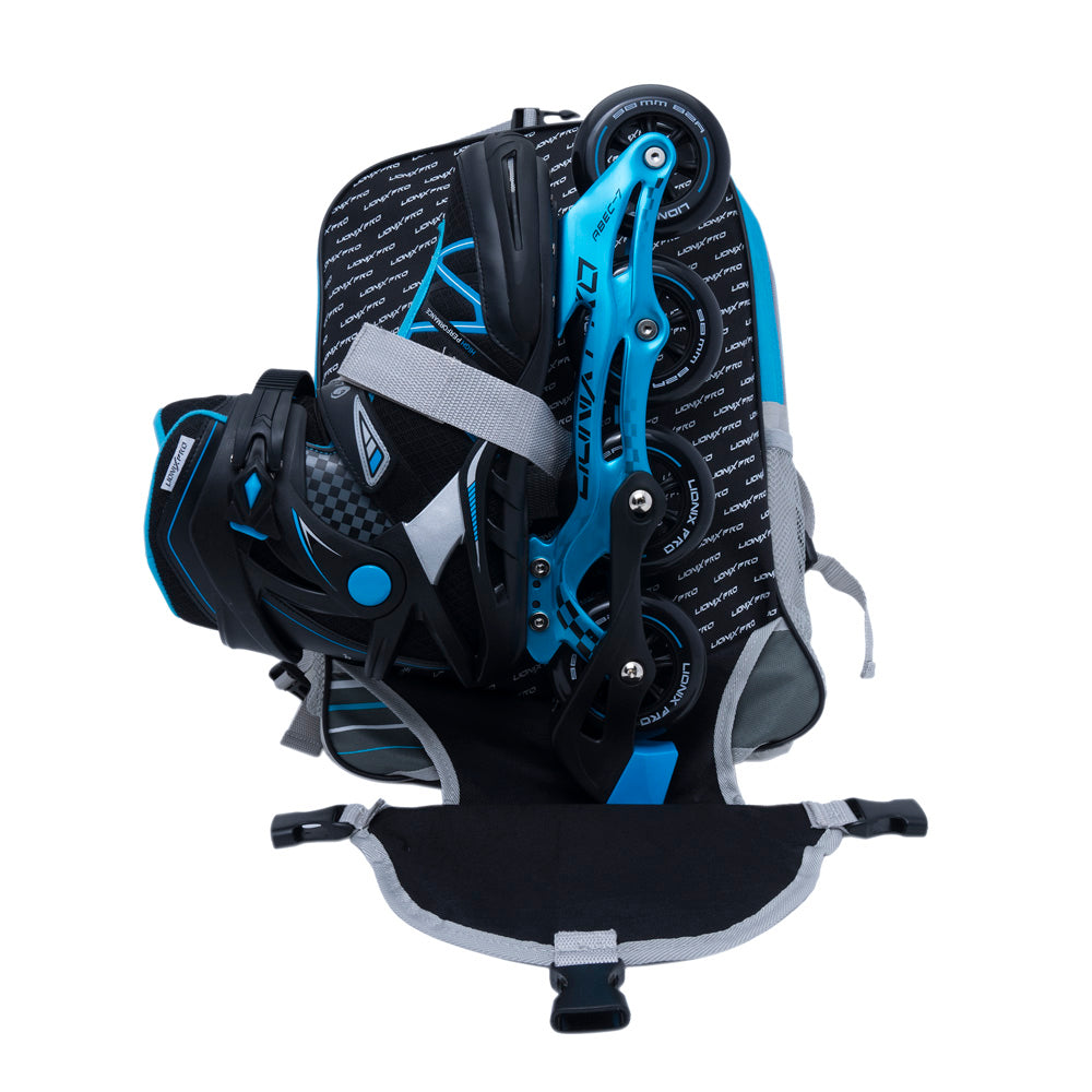 Mochila portapatines Rider - Azul