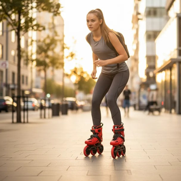 Patines en línea Lionix Pro Big 3 - Rojo