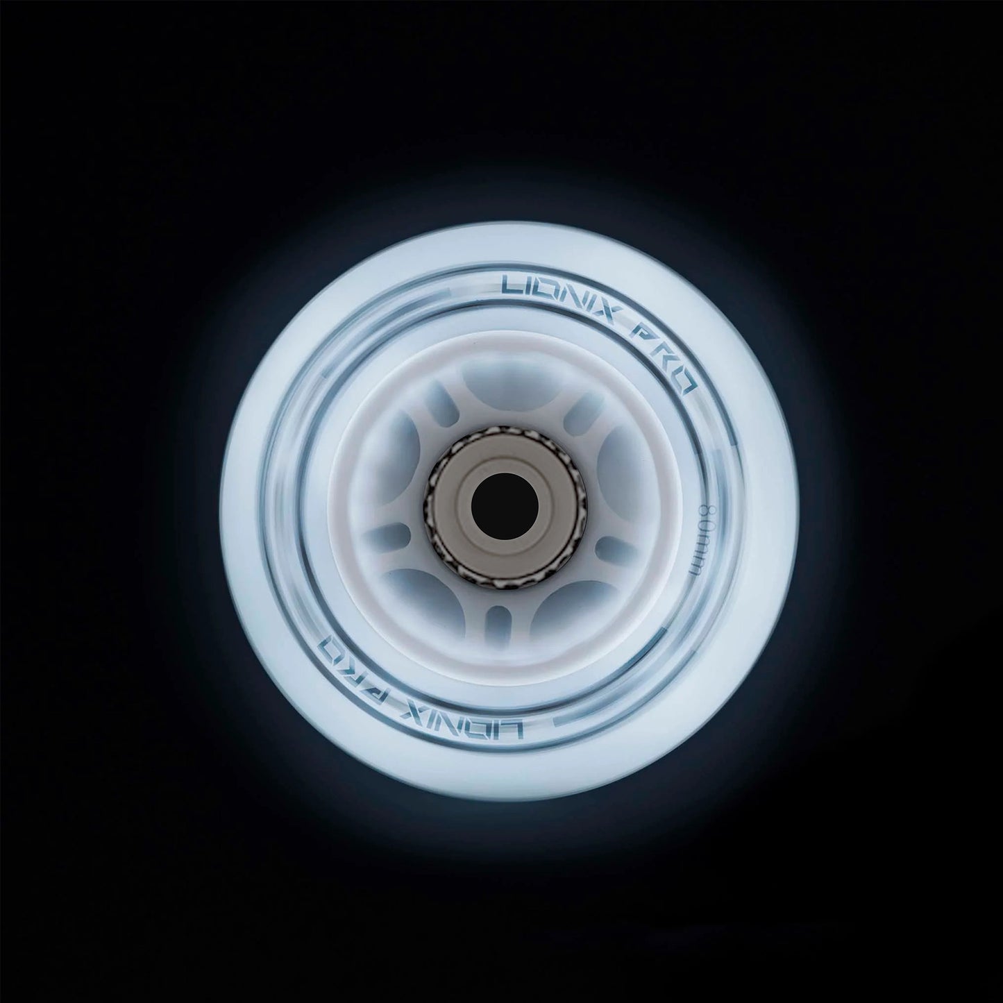 Set de 4 ruedas Nebular con luz LED - 76mm