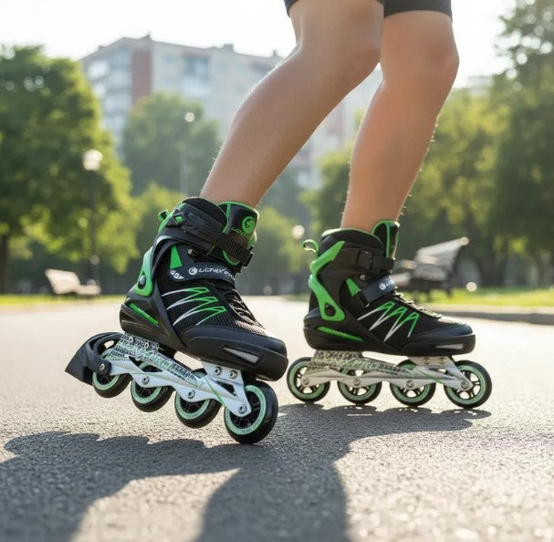 Patines en línea Active - Verde