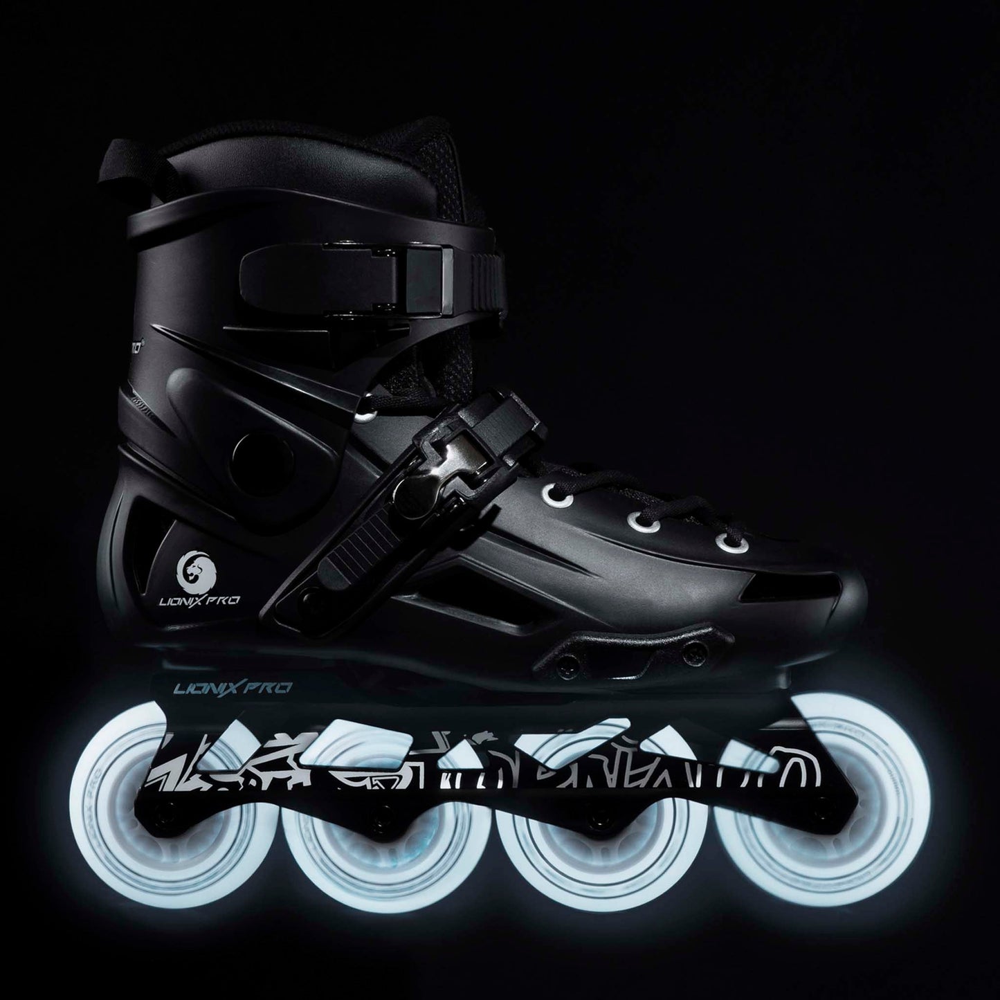 Set de 4 ruedas Nebular con luz LED - 90mm